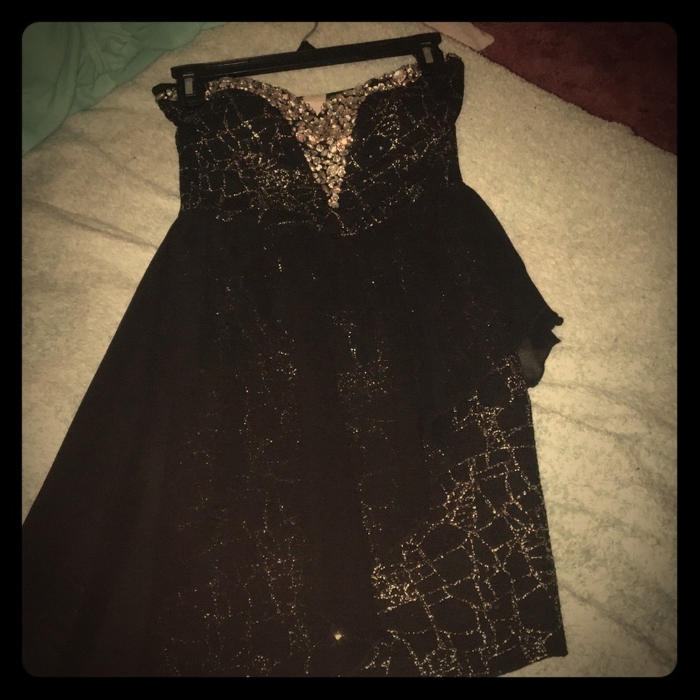 Formal black dress